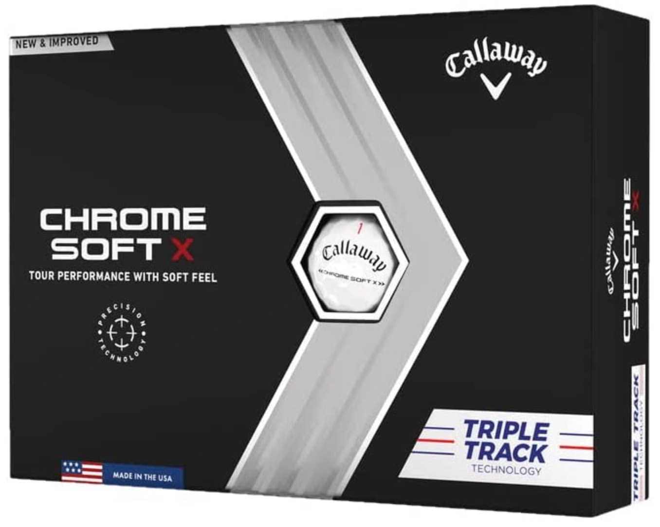 Balle de Golf Callaway Chrome Soft X 2022