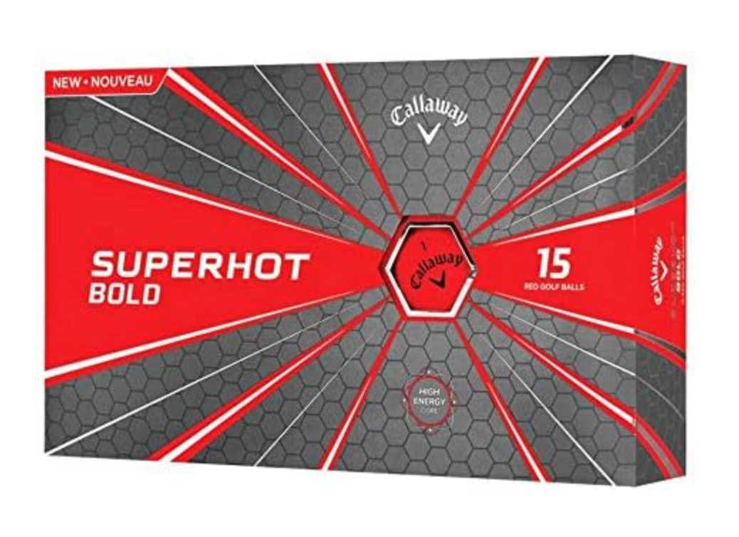 Balles de Golf Captivantes Callaway Superhot Bold