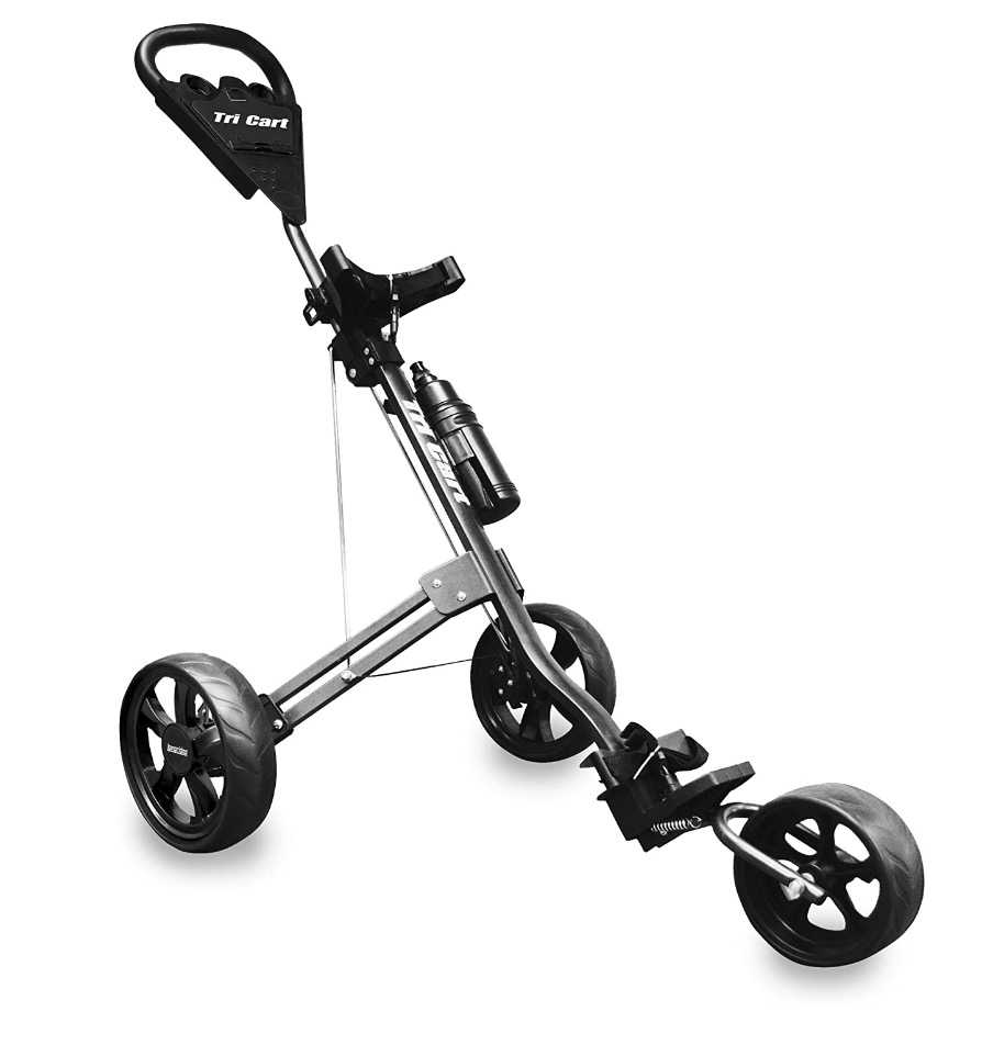 Longridge-Chariot de golf Tri Cart 3 Wheel Deluxe chariot golf